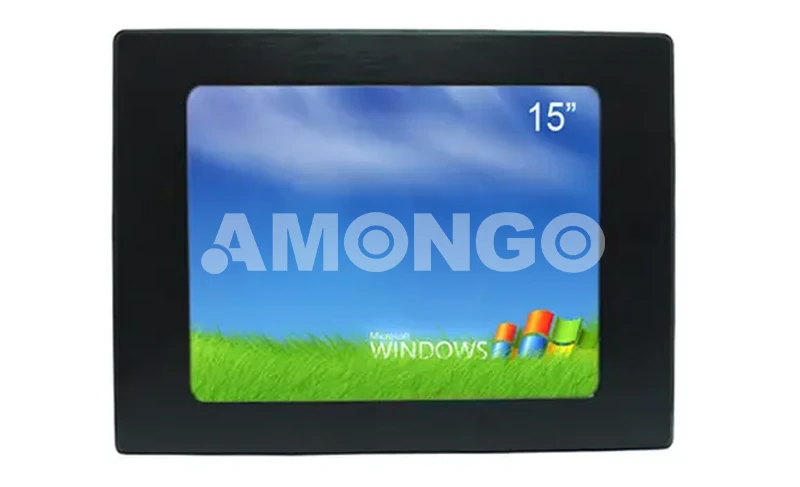 15 인치 패널 마운트 LCD 모니터