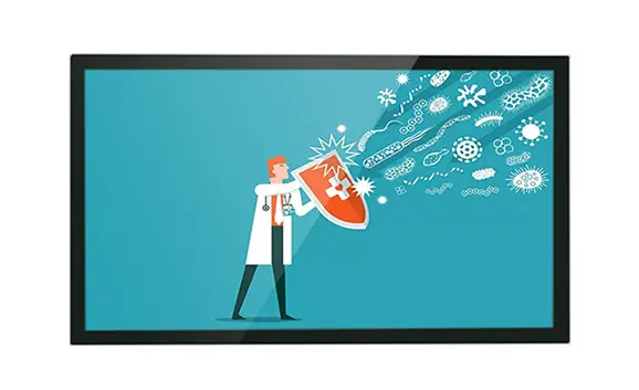 32 인치 영구 장기 항균 LCD 모니터